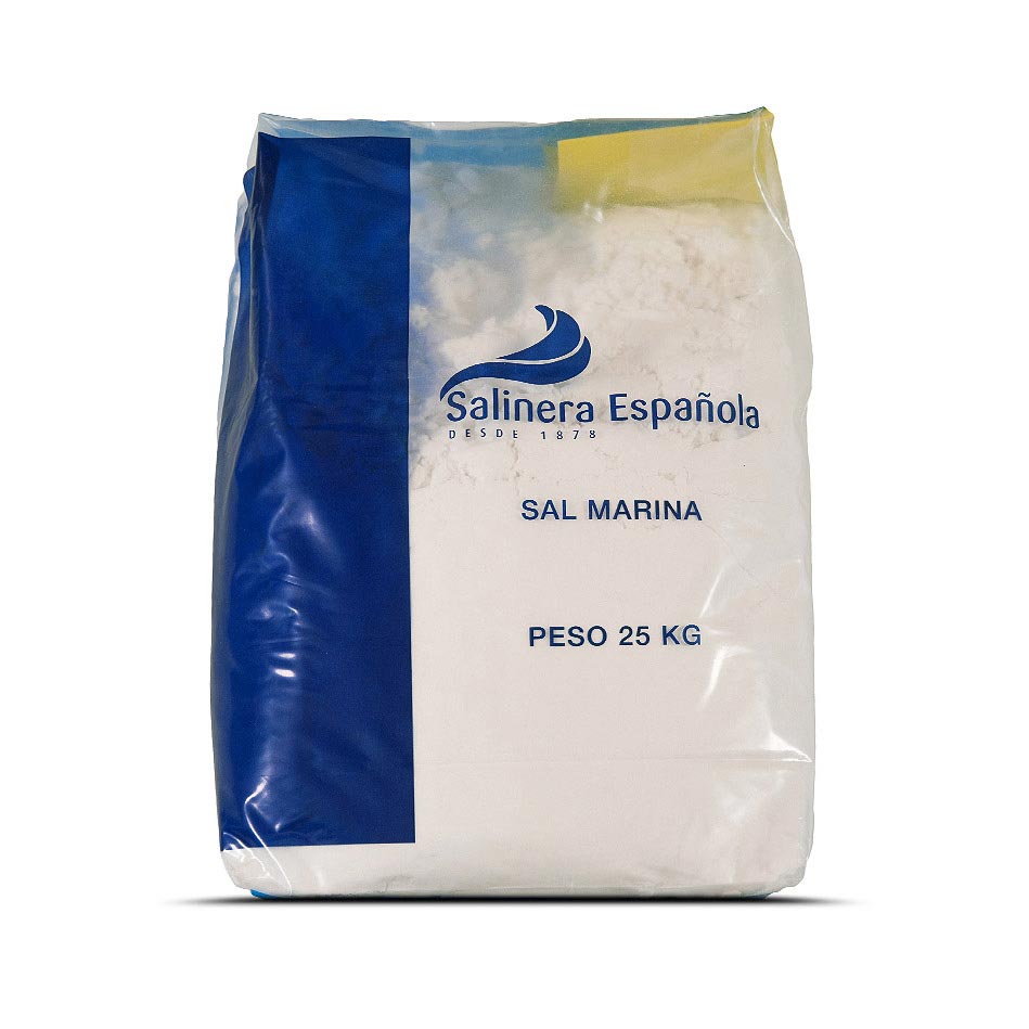 Sal fina seca tipo 00 saco de 25kg